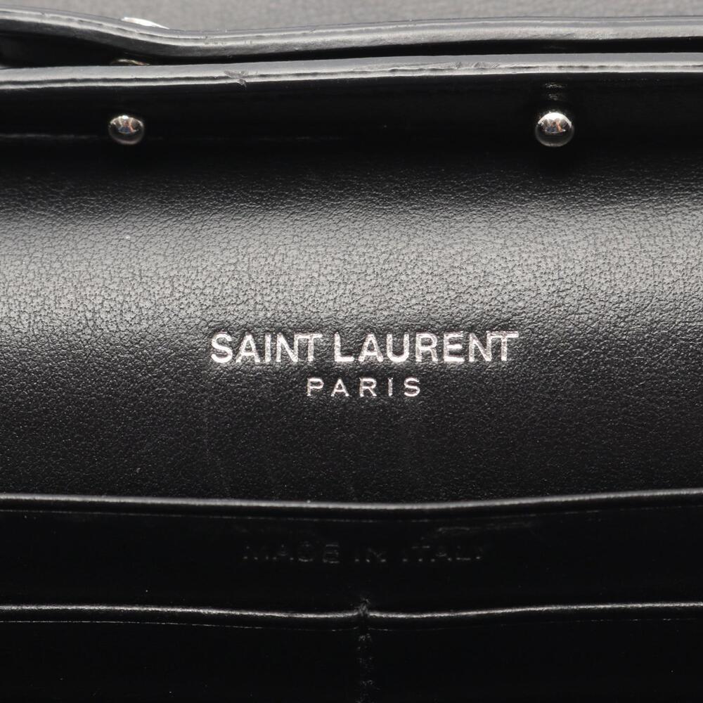 Saint Laurent Paris shoulder bag leather black - Picture 4 of 9